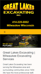 Mobile Screenshot of glexcavatinginc.com